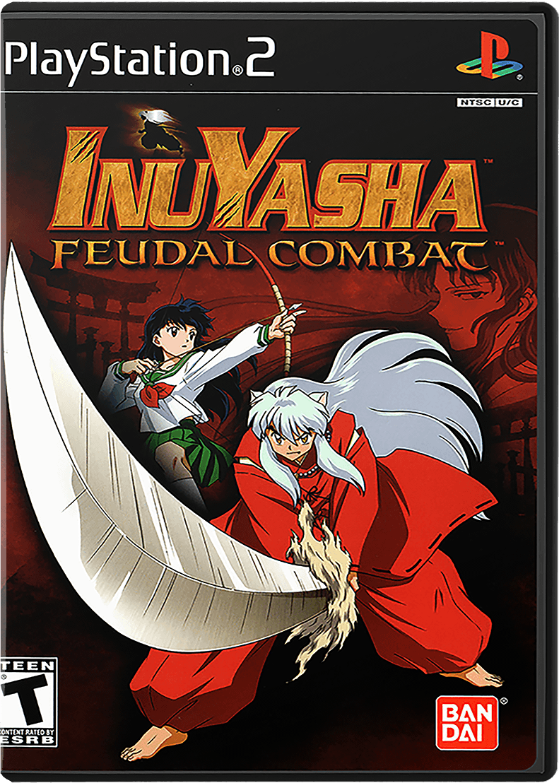 Inuyasha Feudal Combat box art for Playstation 2